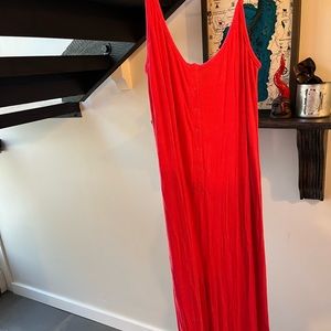 Orange/red hatch jumpsuit size 1